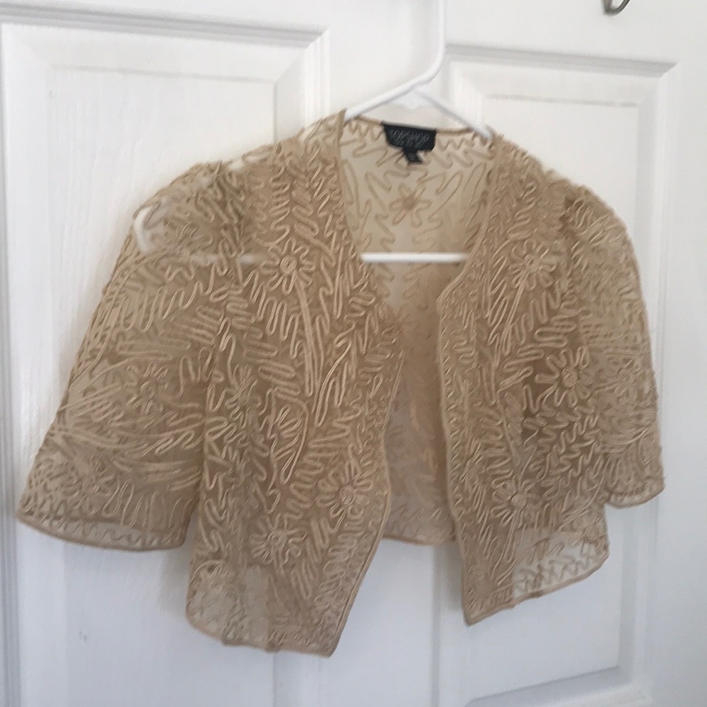 Embroidered Topshop Crop